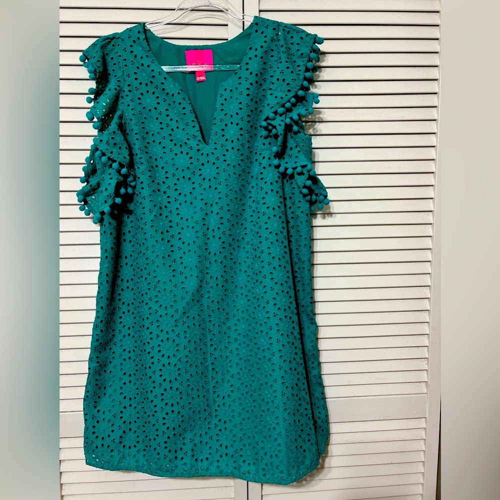 Cute Lilly Pulitzer eyelet dress only worn once!